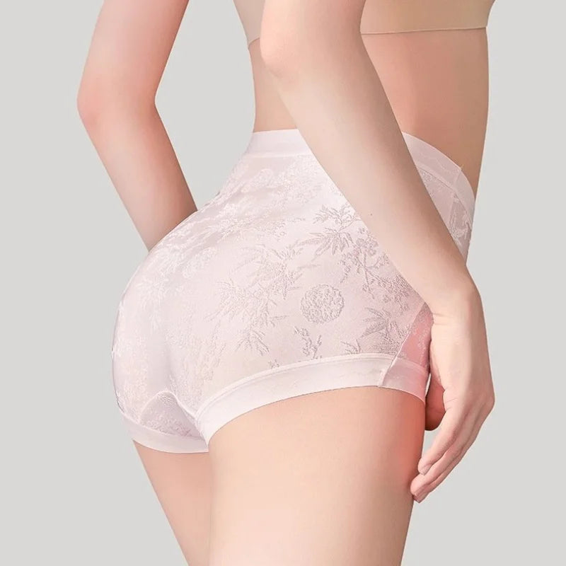 Luxury Mulberry Silk High Waist Panty ( Set Of 03 )