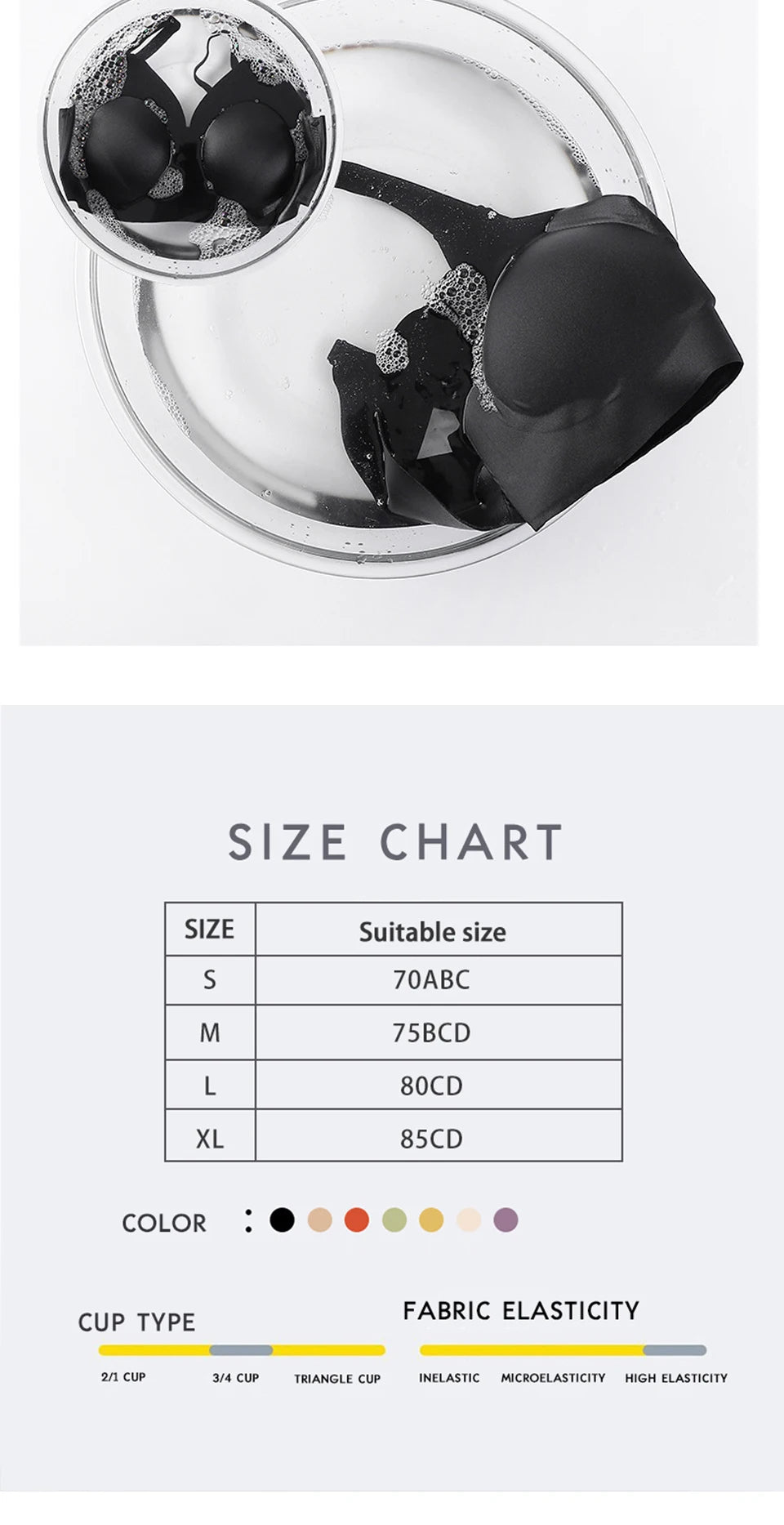 Seamless Sports Breathable And Comfortable Bra