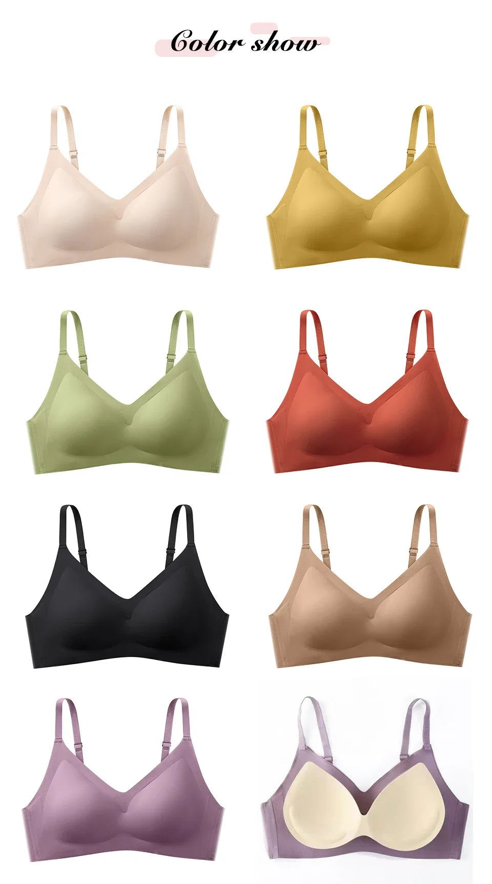 Seamless Sports Breathable And Comfortable Bra