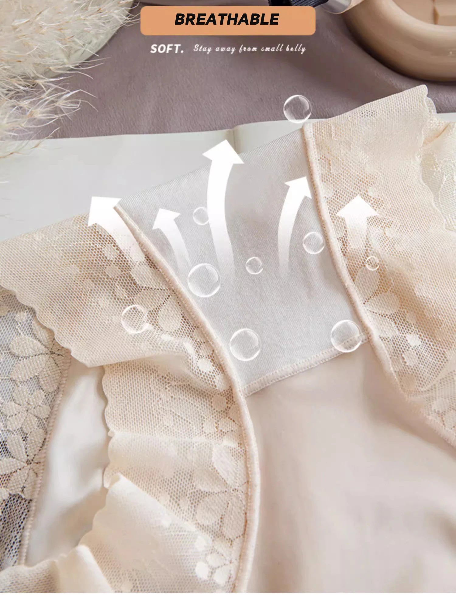 Luxury Skin-Friendly High Waist Soft Breathable Panties