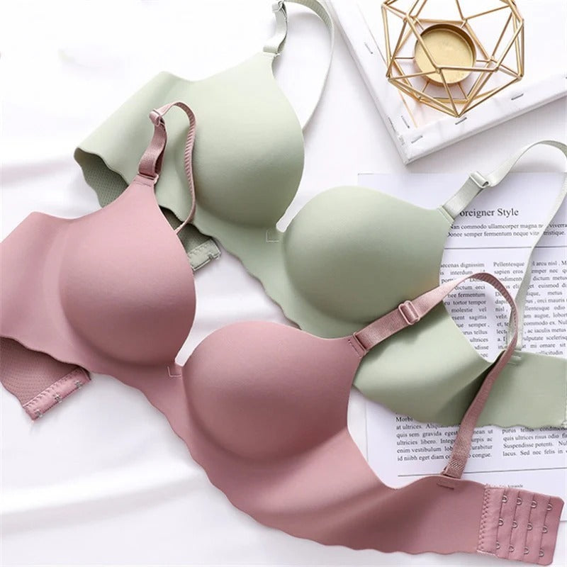 Seamless Breathable Bralette Push Up Bra
