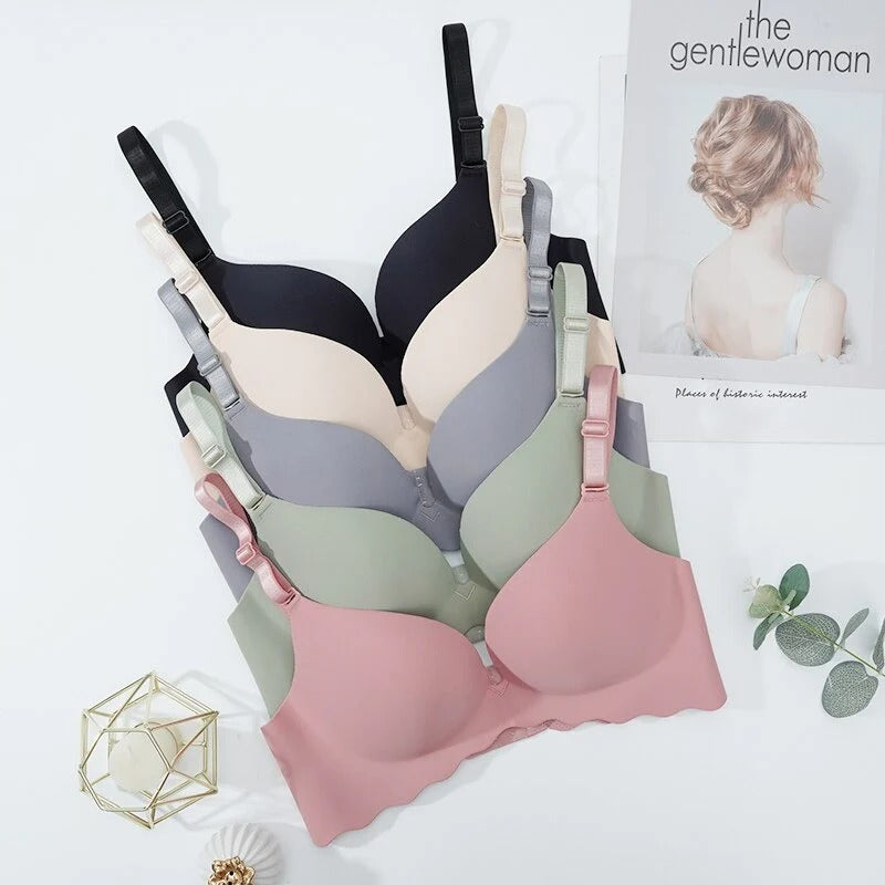 Seamless Breathable Bralette Push Up Bra