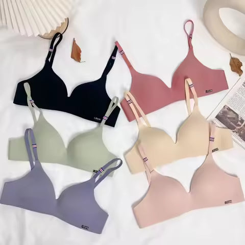 Double-breasted Seamless Ultra-Thin Comfortable Bra
