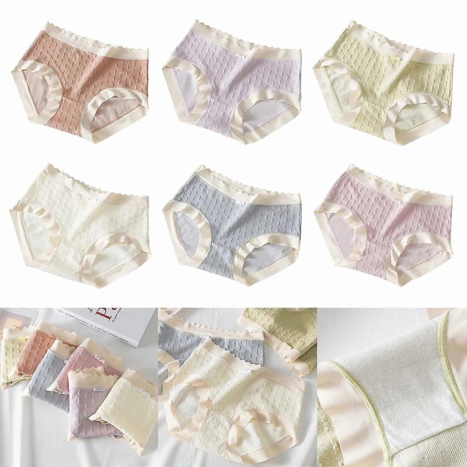 Daily Wear Comfortable Stretch Hip-Lift Panty(Set of 03)