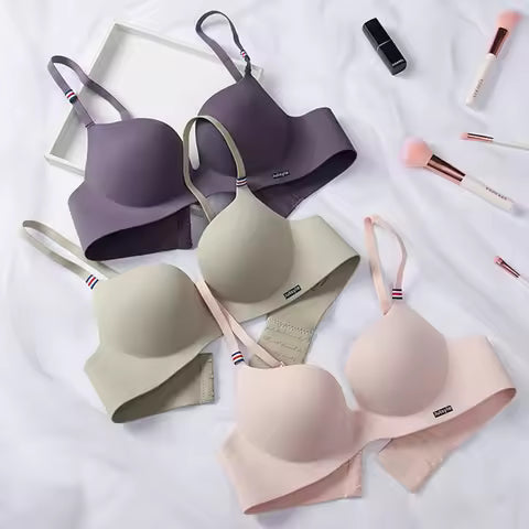Double-breasted Seamless Ultra-Thin Comfortable Bra