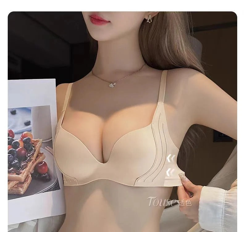 Soft Curve Wireless Deep V Bra