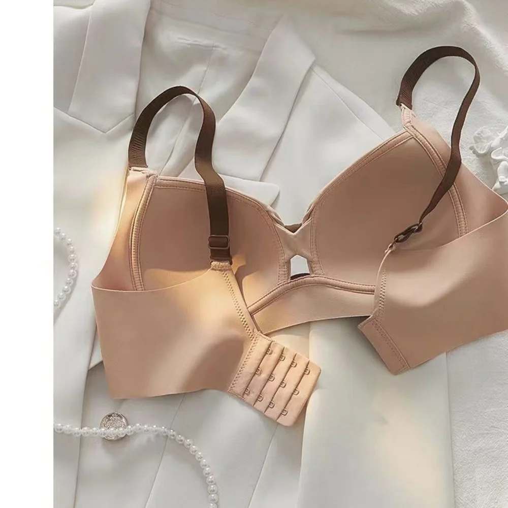 Seamless anti-sagging Bra With Detachable Strap
