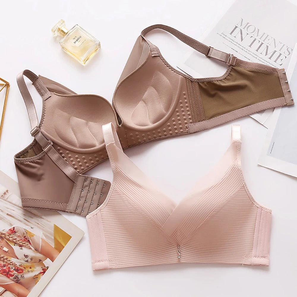 Elegant Breathable Comfortable Push-Up Bra & Pantie set