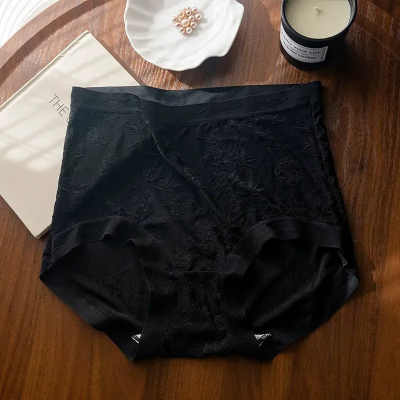Luxury Mulberry Silk High Waist Panty ( Set Of 03 )
