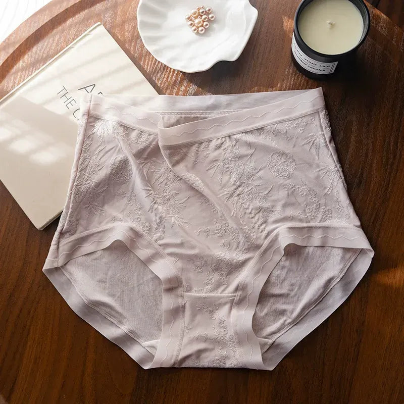 Luxury Mulberry Silk High Waist Panty ( Set Of 03 )