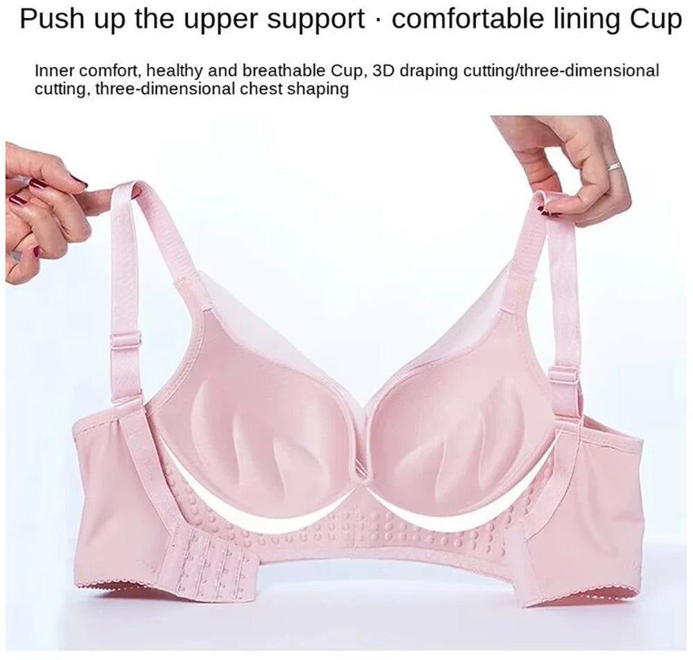 Elegant Breathable Comfortable Push-Up Bra & Pantie set
