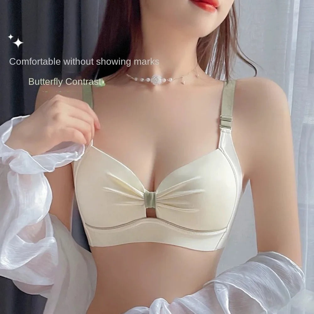 Seamless anti-sagging Bra With Detachable Strap