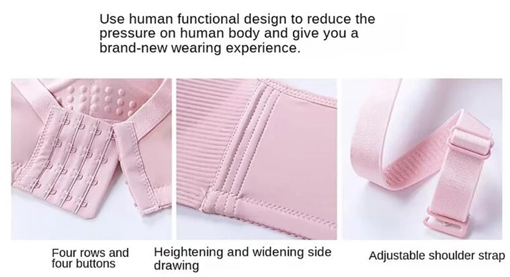 Elegant Breathable Comfortable Push-Up Bra & Pantie set