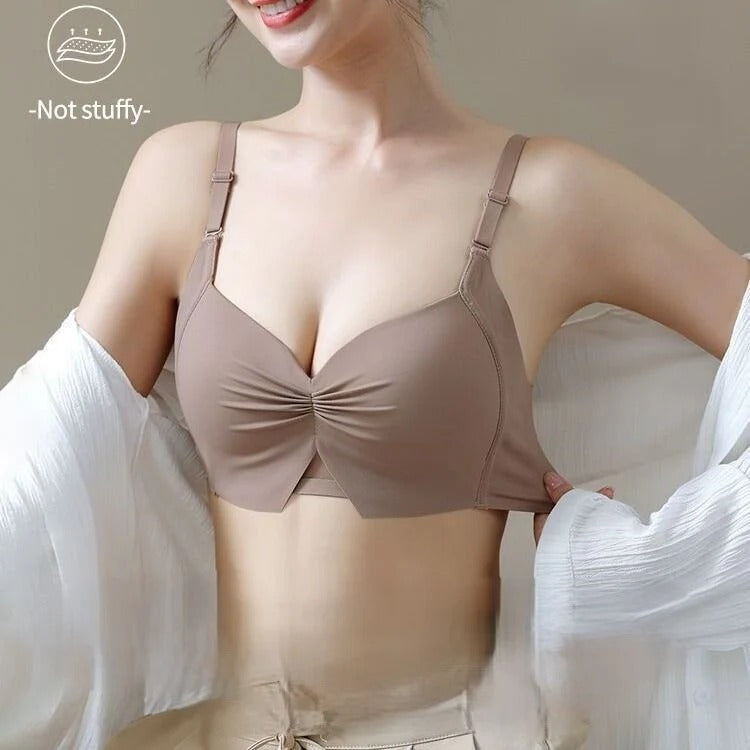 Ultra-Thin Comfortable Anti Sagging Adjustable Bra