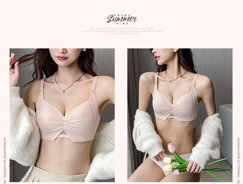 Ultra-Thin Comfortable Anti Sagging Adjustable Bra
