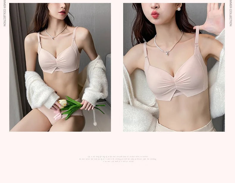 Ultra-Thin Comfortable Anti Sagging Adjustable Bra