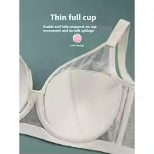 Full-cup Summer Anti-sagging Lace French Thin Bra