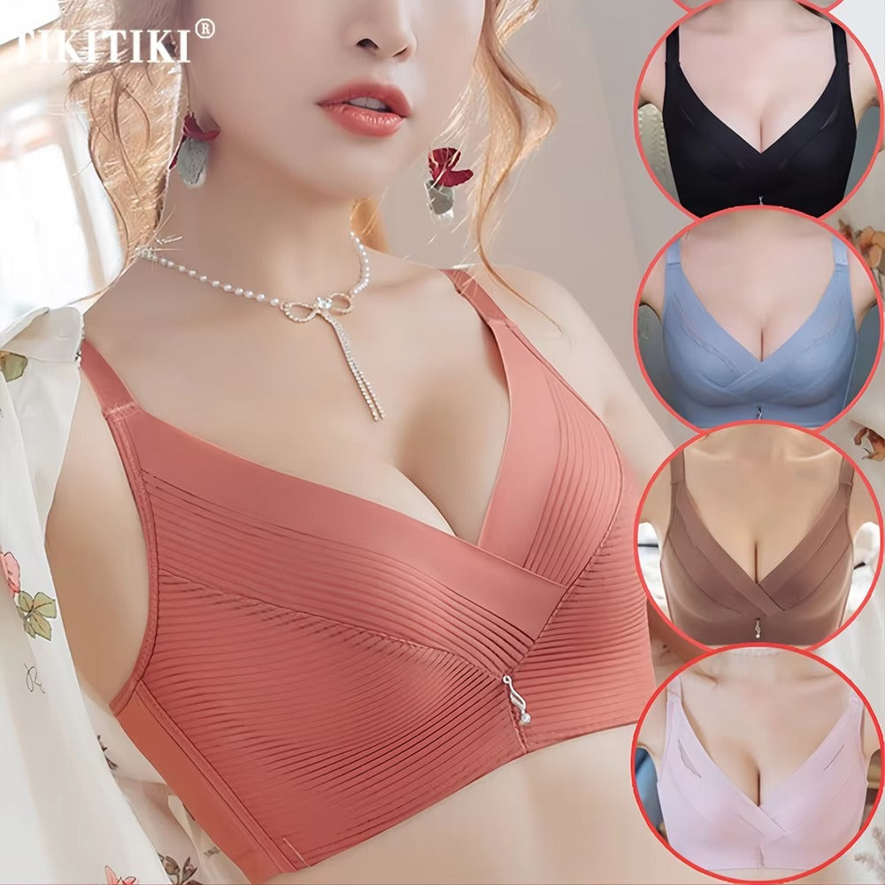 Elegant Breathable Comfortable Push-Up Bra & Pantie set
