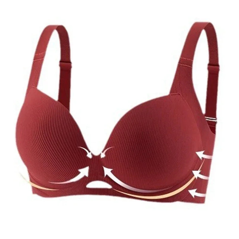 Comfortable Push-Up Adjustable Straps Luxury Bra