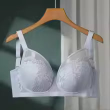 Full-cup Summer Anti-sagging Lace French Thin Bra