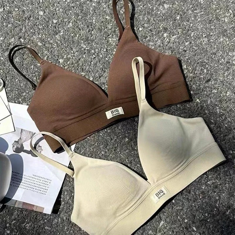 Summer Thin Natural Fit Triangle Cup Bra