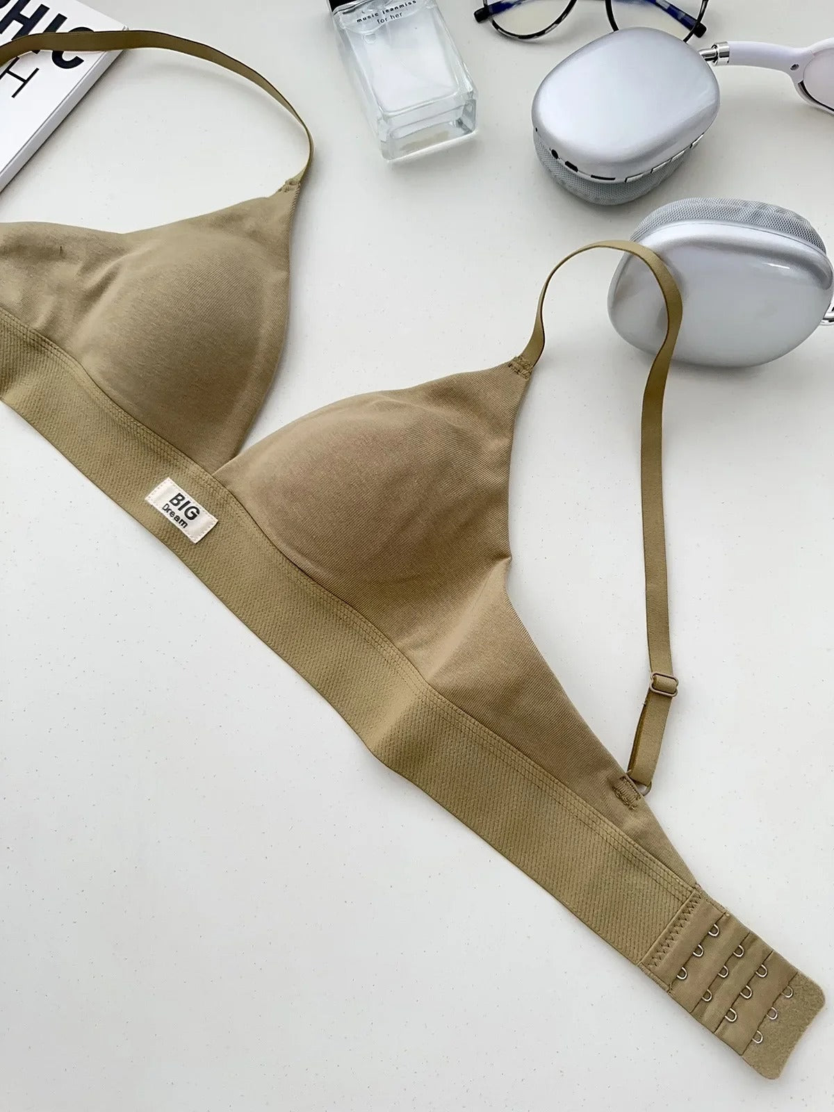 Summer Thin Natural Fit Triangle Cup Bra